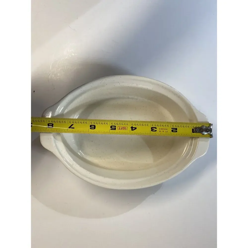 Vintage Spice of Life Style Small Handled Casserole Oven Safe Dish No Lid 8